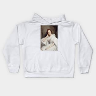 Portrait of Sophie Marin, Widow of Lieutenant General Baudrand by Ary Scheffer Kids Hoodie